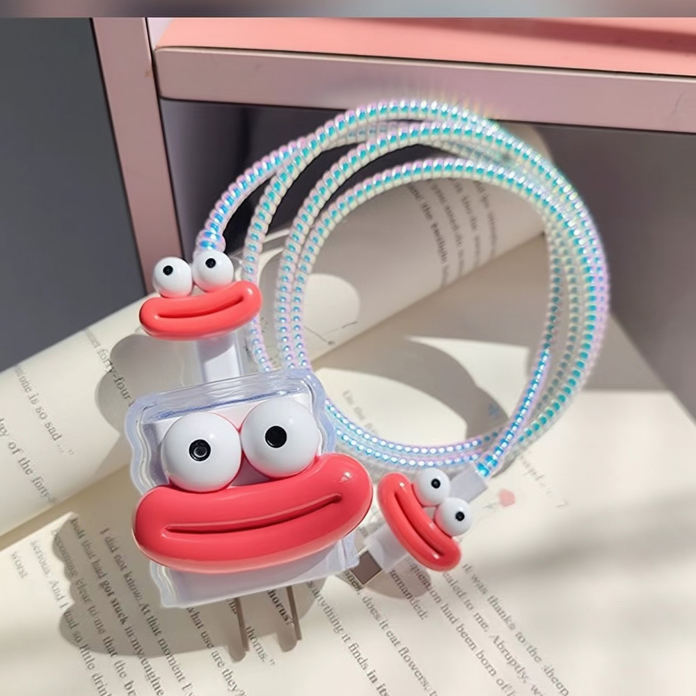 Tech Accessories Phone - Cable Protector Winder Soft Protective Case