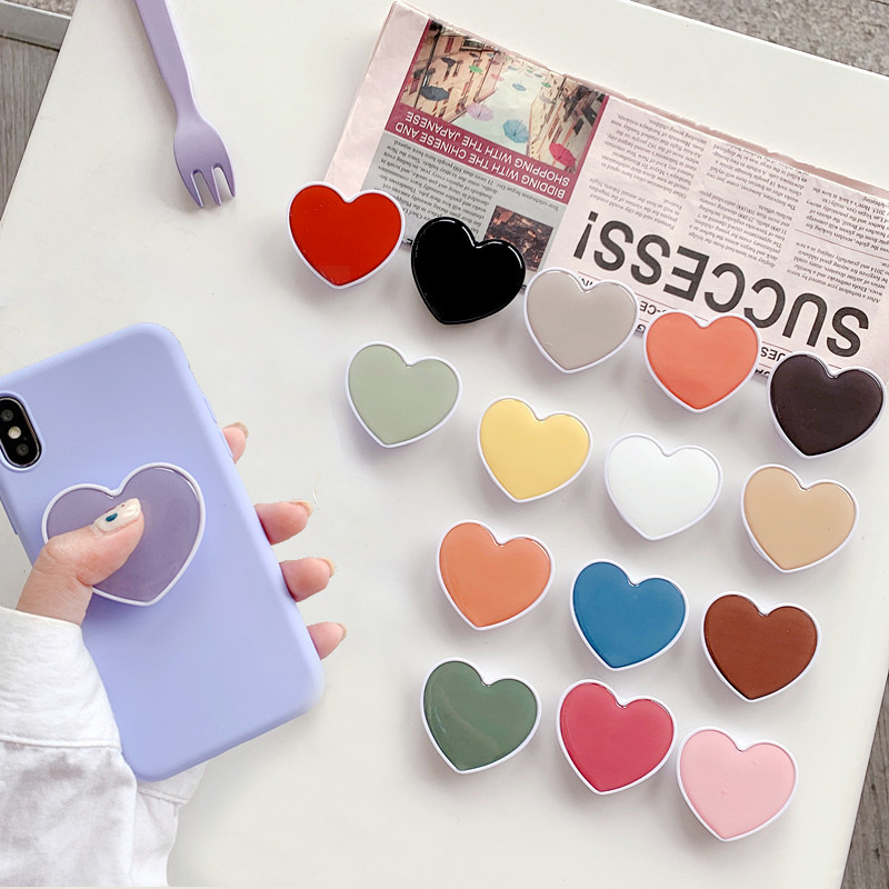 Universal Heart Shaped Folding - Tech Accessories Phone ulasan dan harga