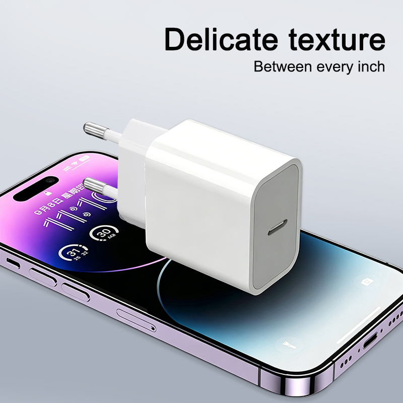 US EU Adapter 20W PD Fast Char - Tech Accessories Phone ulasan dan harga