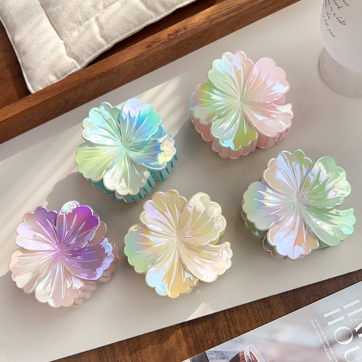 Colorful Gradient Frangipani H - Hi Tech Accessories ulasan dan harga