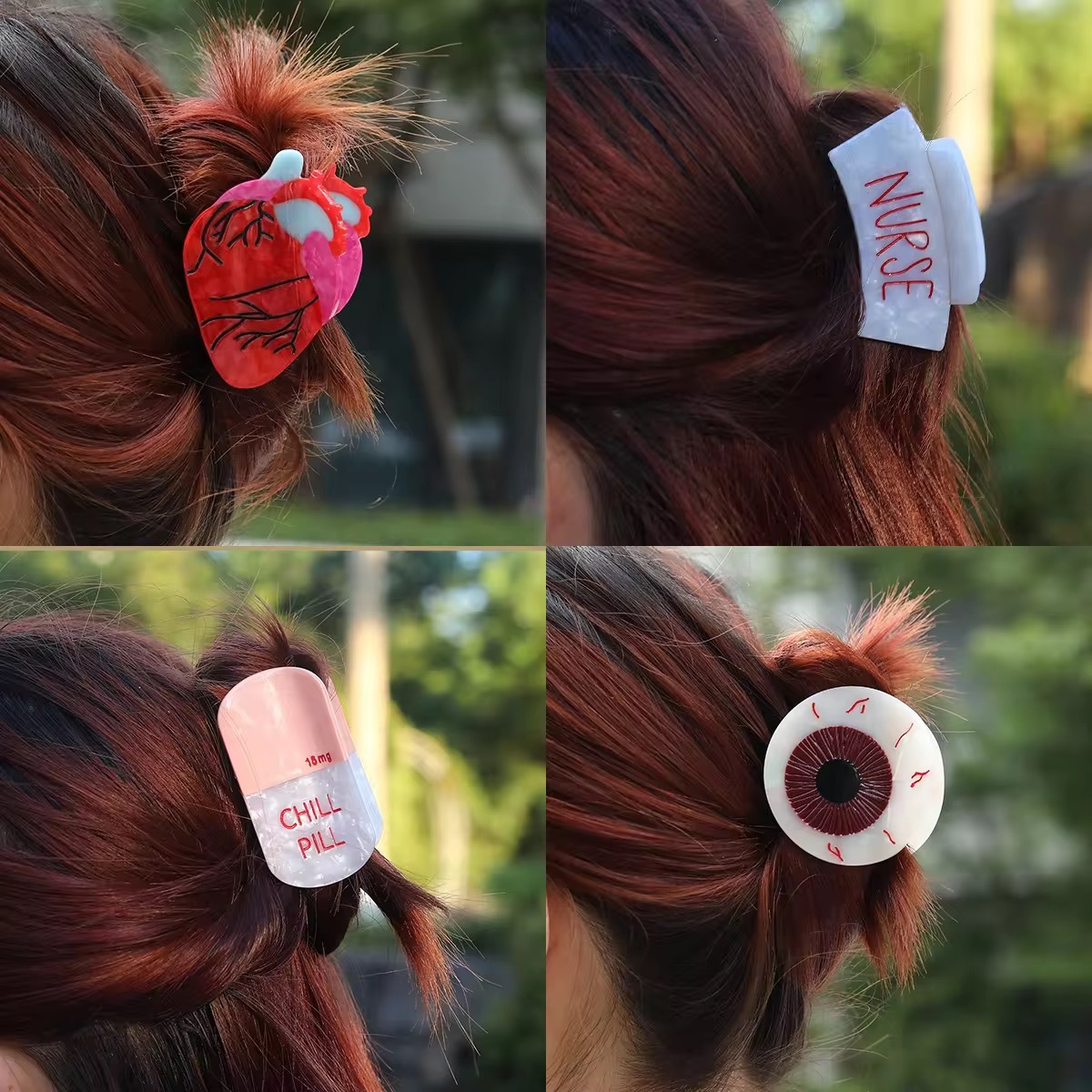 Color Block Pill Heart Medical - Hi Tech Accessories ulasan dan harga