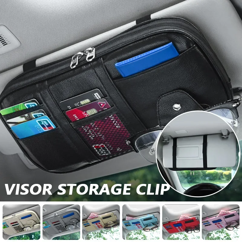 Car Sun Visor Organizer Multi- - Tech Accessories For Car ulasan dan harga