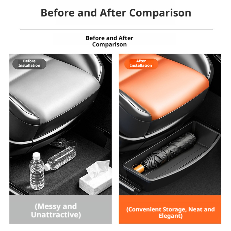 SEAMETAL Under Seat Storage Bo - Tech Accessories For Car ulasan dan harga