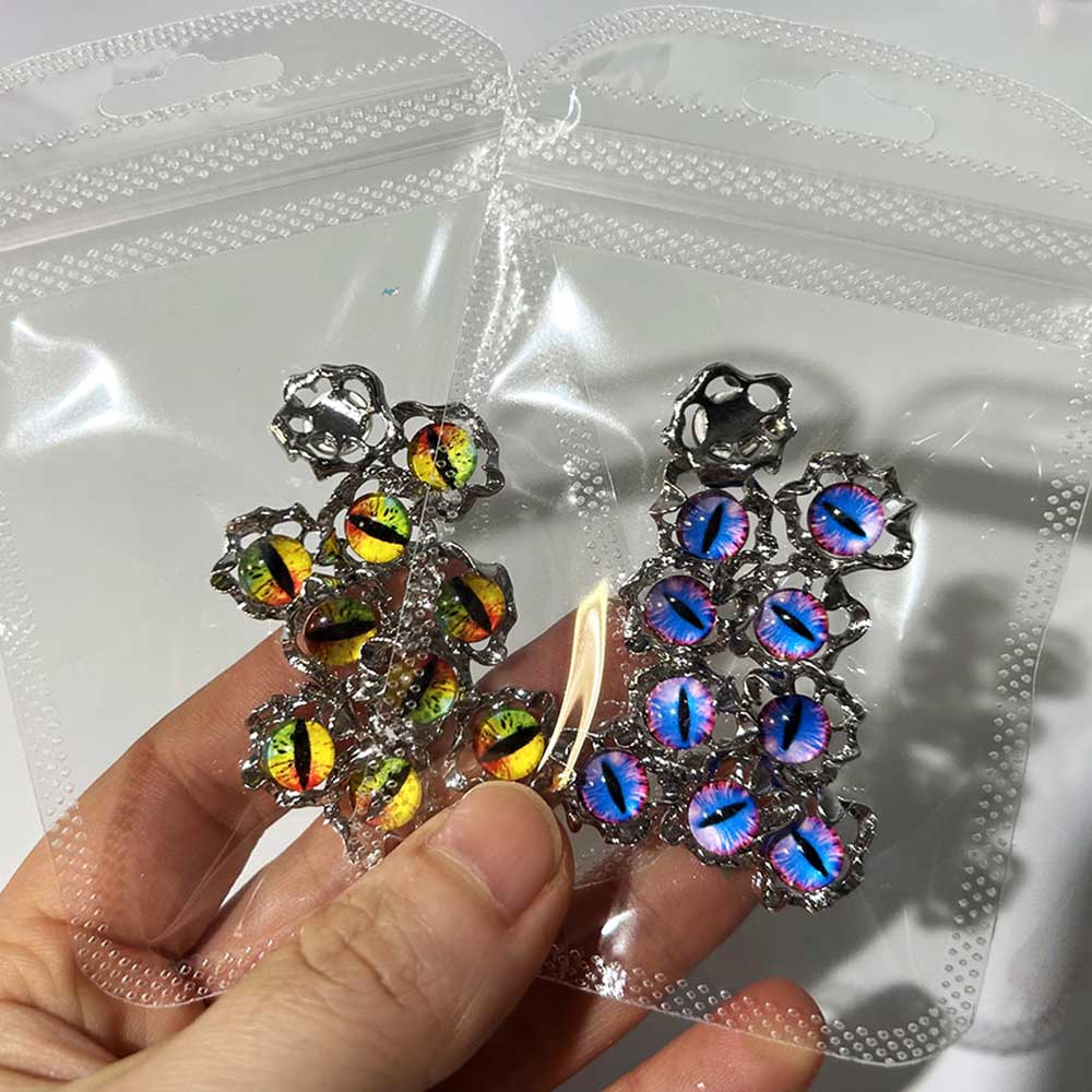 Aolly Y2K Devil Eye Nail Charm - Trending Tech Accessories ulasan dan harga