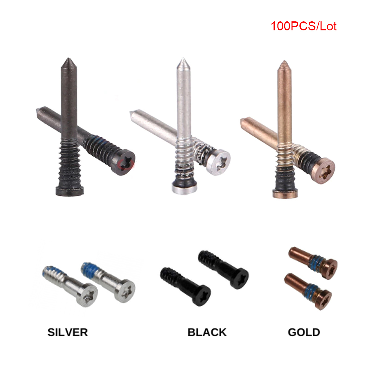 100Pcs Bottom Pentalobe Screws - Tech Accessories Phone ulasan dan harga