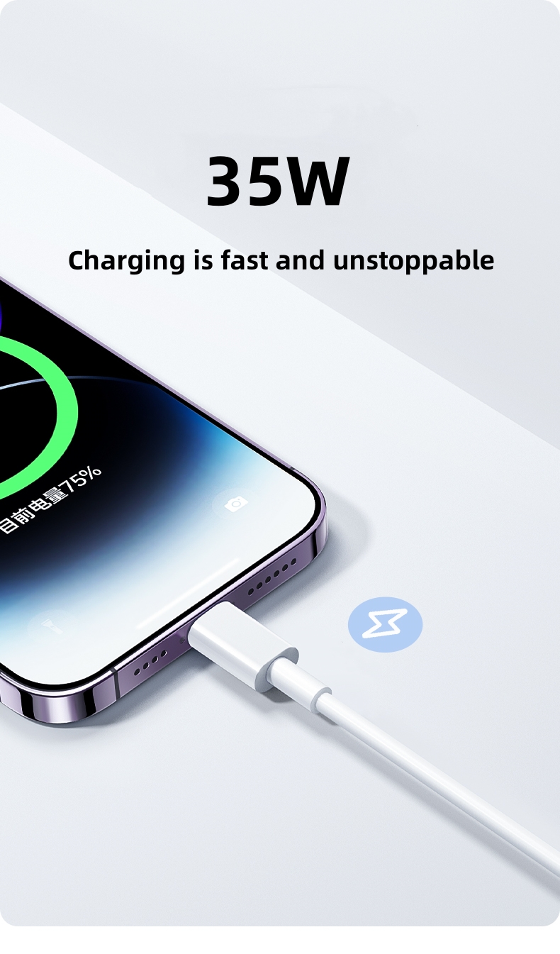35W USB Cable For iPhone 14 13 - Tech Accessories Phone ulasan dan harga